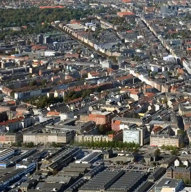 Vesterbro Koebenhavn Aerial View Part. Jpg